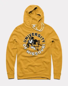 University of Missouri Circle Mascot Gold Hoodie