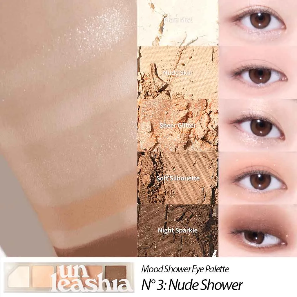 UNLEASHIA Mood Shower Eye Palette