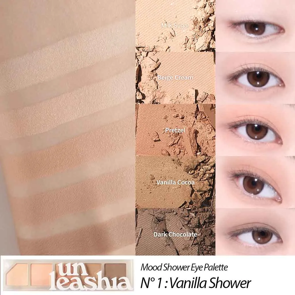 UNLEASHIA Mood Shower Eye Palette