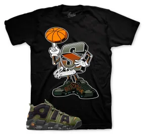 Uptempo 96 Cargo Khaki Shirt - Big S - Black