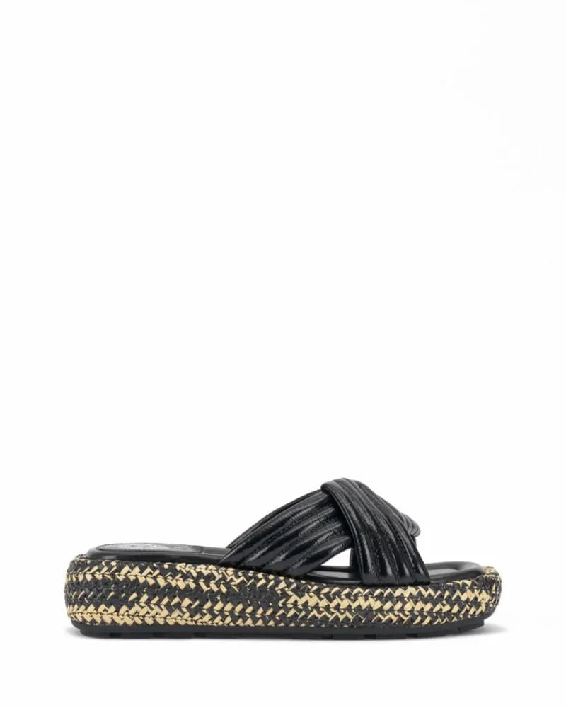 Vince Camuto LUESDA JET BLACK BLACK NATURAL MULTI/