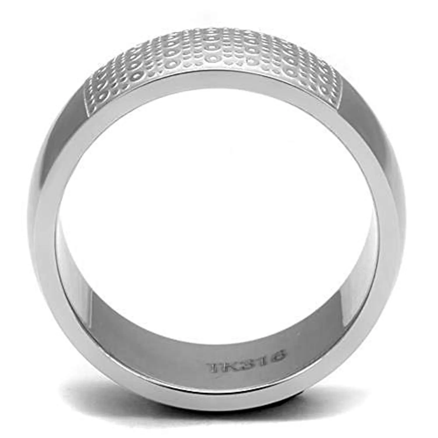 WildKlass Stainless Steel Ring High Polished Men