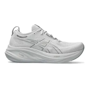 Women's Asics GEL-Nimbus 26, Concrete/Pure Silver, 9 B Medium