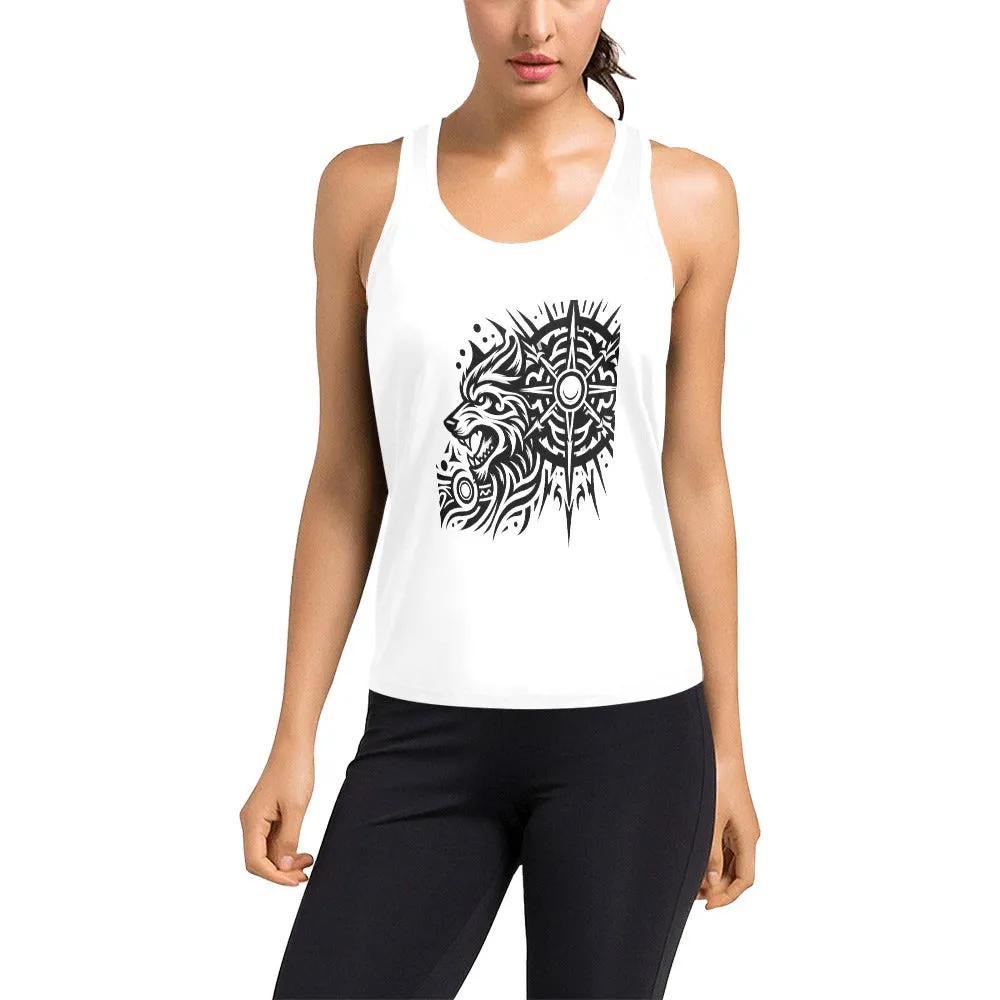 Women's Racerback Tank Top (Model T60)