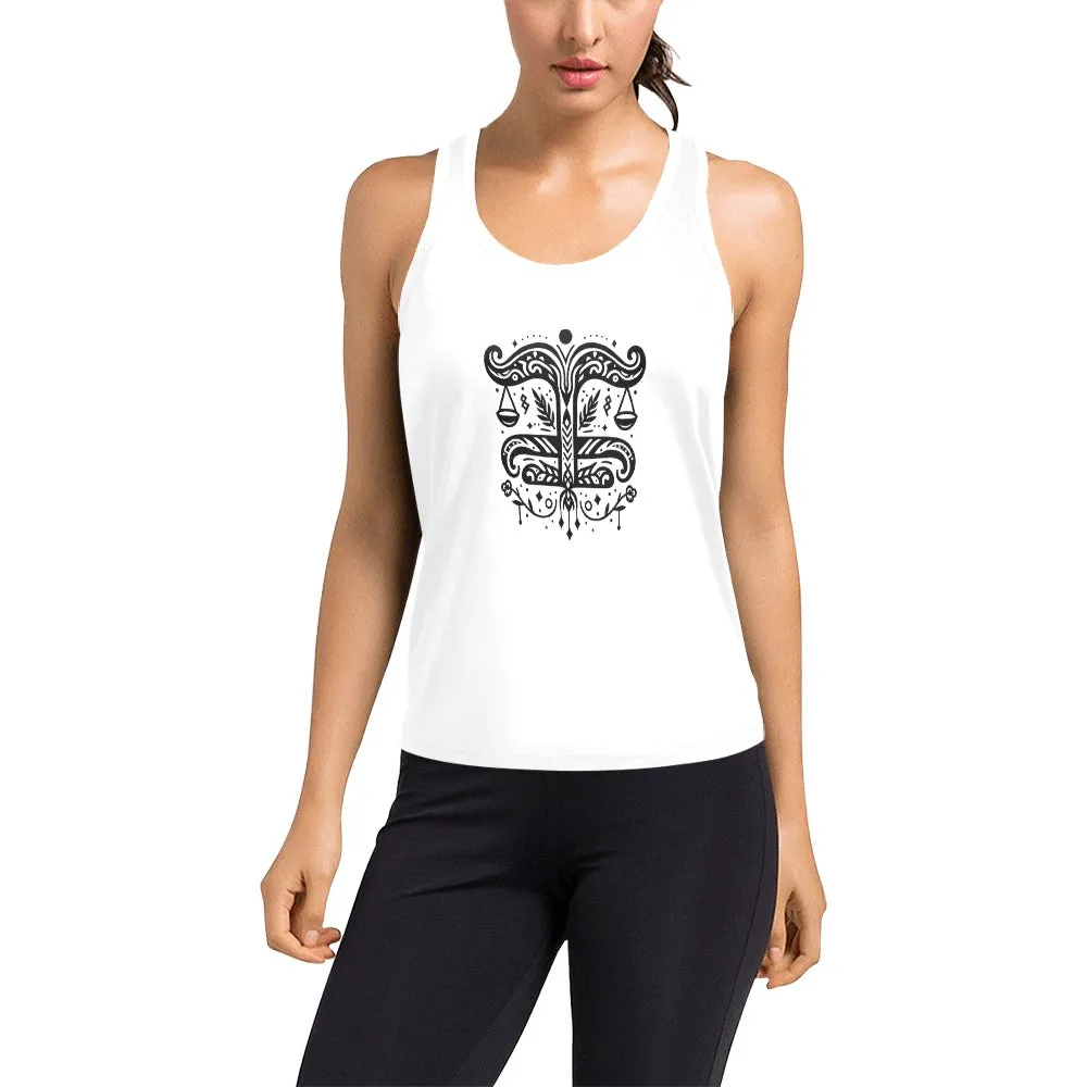 Women's Racerback Tank Top (Model T60)