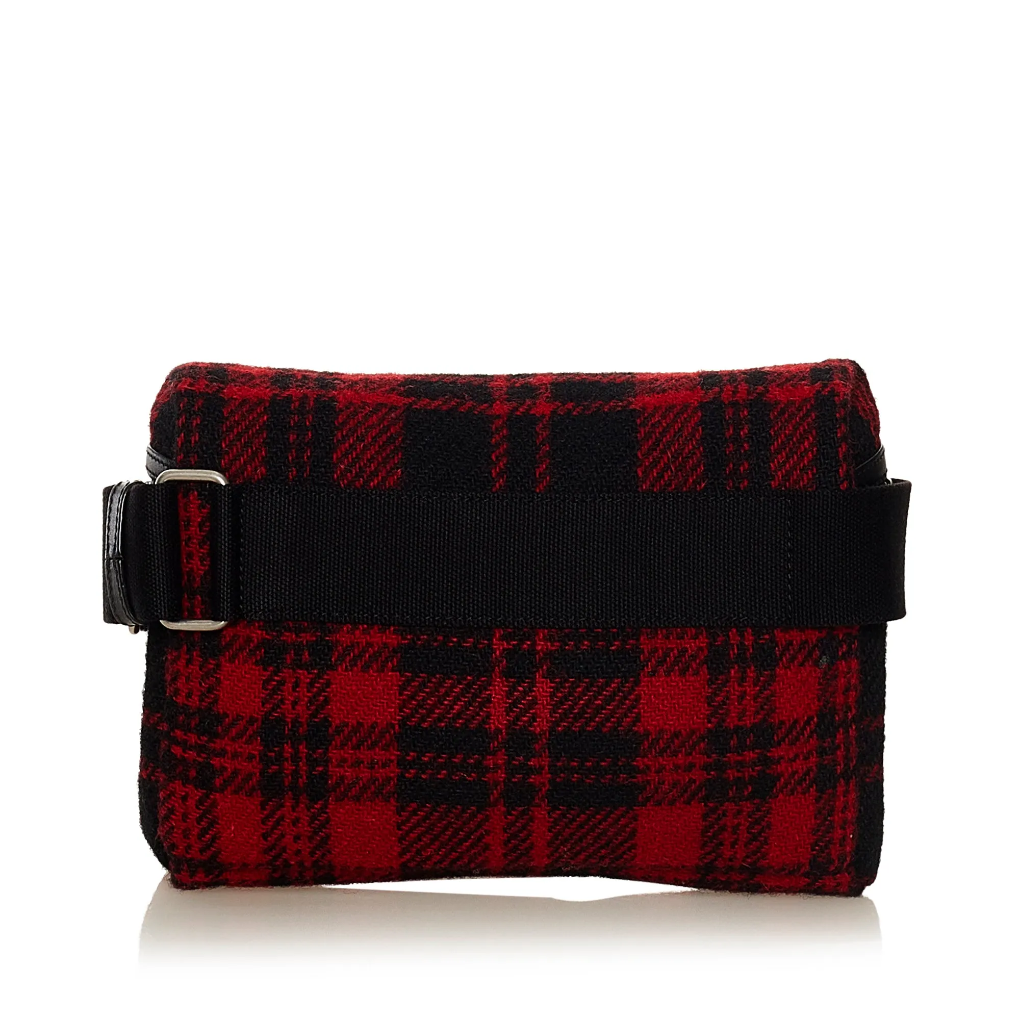 Yves Saint Laurent Belt Bag Red Wool