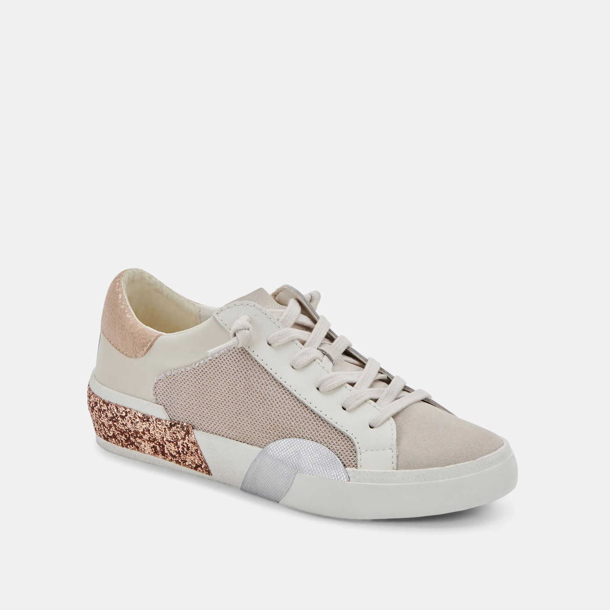 ZINA SNEAKERS LIGHT GOLD MESH