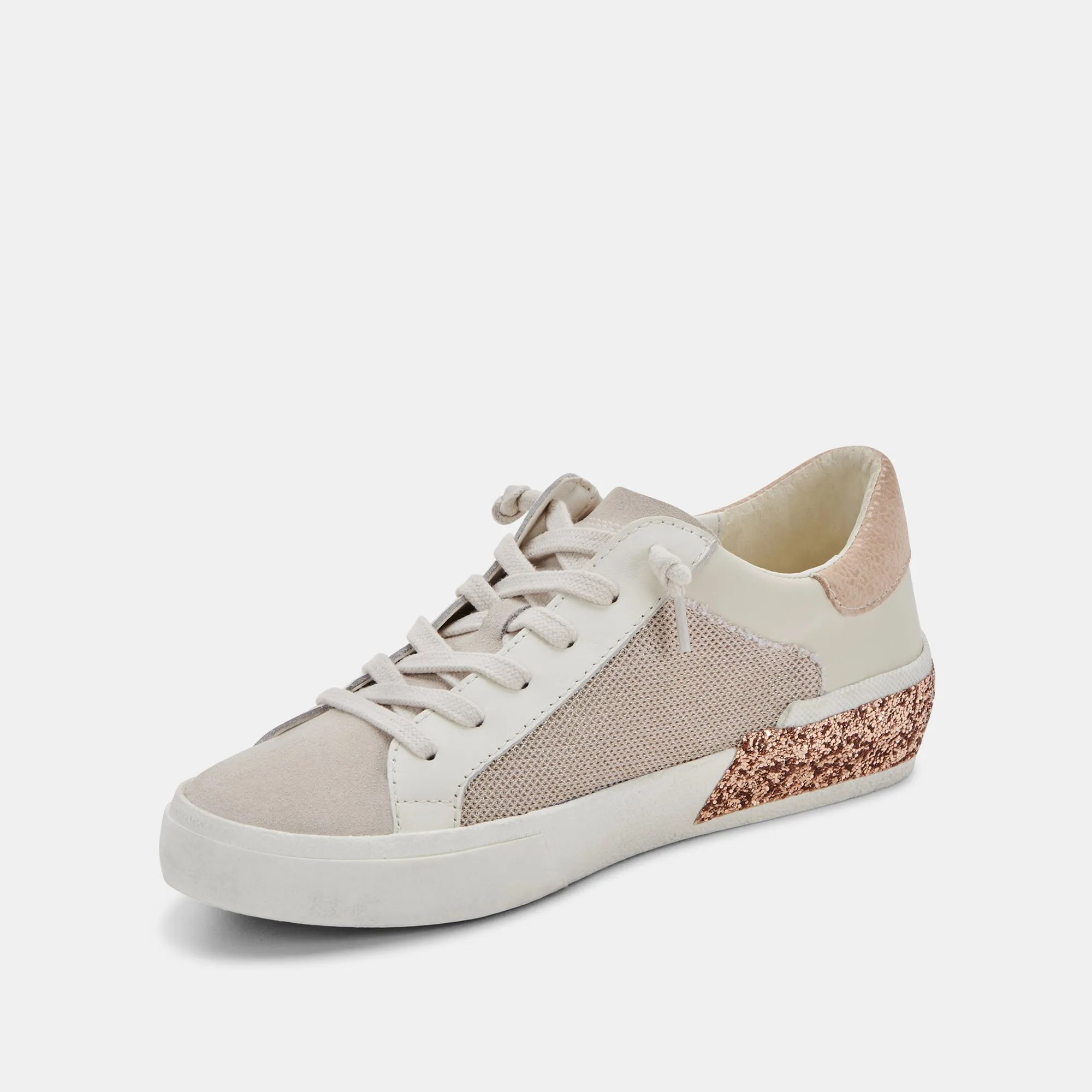 ZINA SNEAKERS LIGHT GOLD MESH