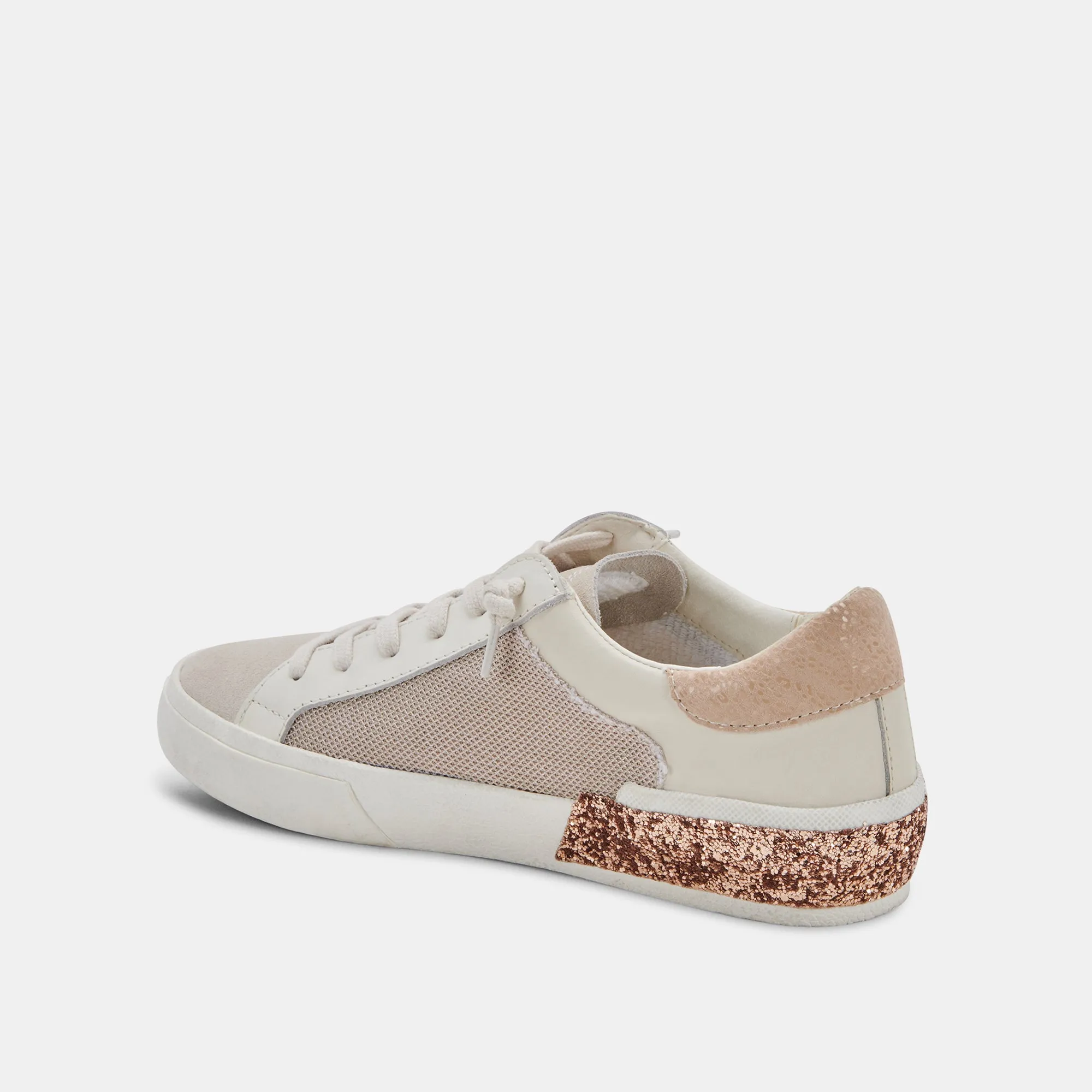 ZINA SNEAKERS LIGHT GOLD MESH