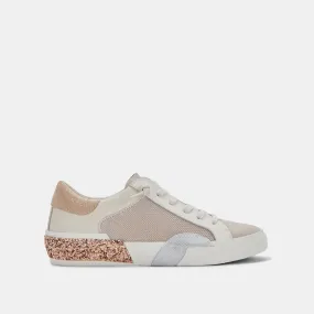 ZINA SNEAKERS LIGHT GOLD MESH